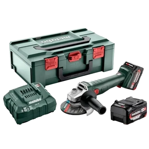 Metabo W 18 L 9-125 (602247510) Акумуляторна кутова шліфувальна машина