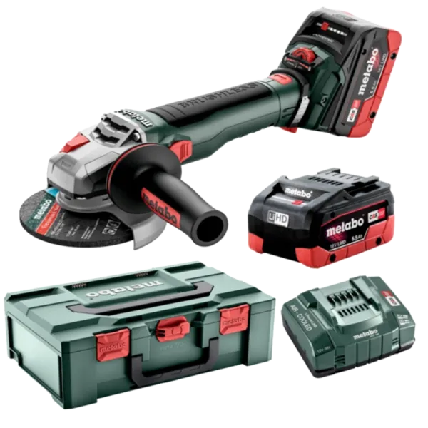 Metabo WVB 18 LT BL 11-125 Quick (613057660) Акумуляторна кутова шліфувальна машина