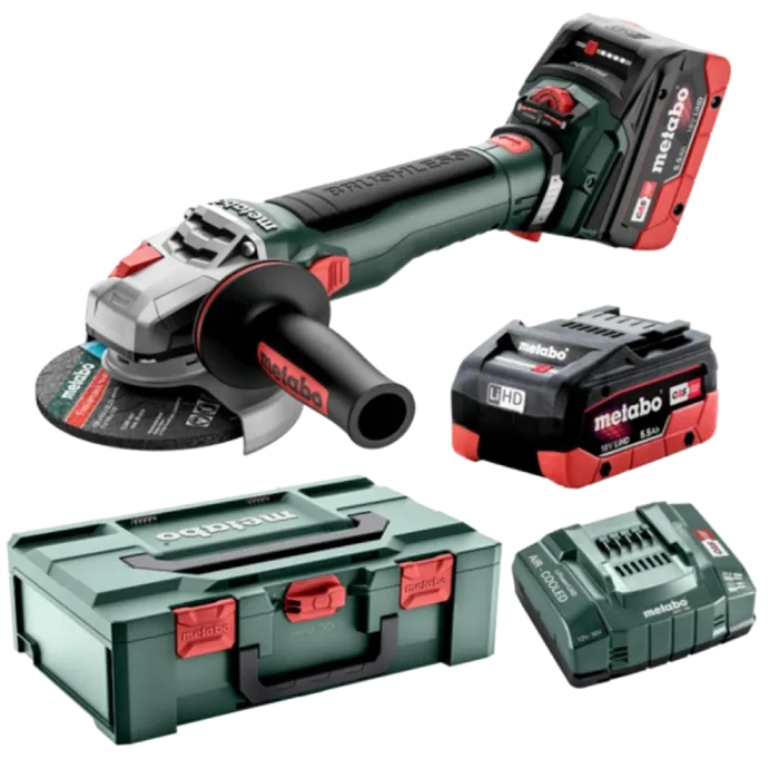 Metabo WVB 18 LT BL 11-125 Quick (613057660) Акумуляторна кутова шліфувальна машина