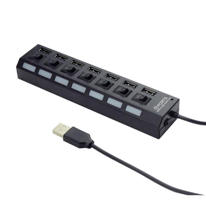 USB-хаб Gembird 7 ports (UHB-U2P7-03)