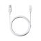 Кабель Baseus Silky USB - USB Type-C (M/M), 100W, 1 м White (6932172668884)