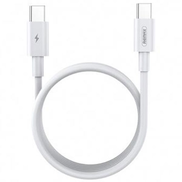 Кабель Remax RC-183с Marlik USB Type-C - USB Type-C (M/M), PD 100W, 2 м, White (6954851205906)