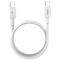 Кабель Remax RC-183с Marlik USB Type-C - USB Type-C (M/M), PD 100W, 2 м, White (6954851205906)
