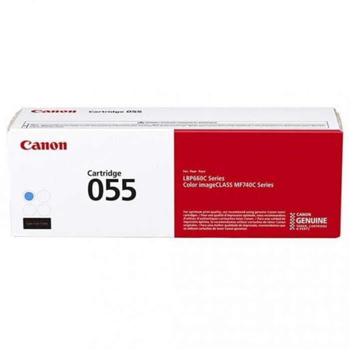 Картридж Canon 055 LBP664Cx/663Cdw/MF742Cdw/744Cdw/746Cx Cyan (3015C002)