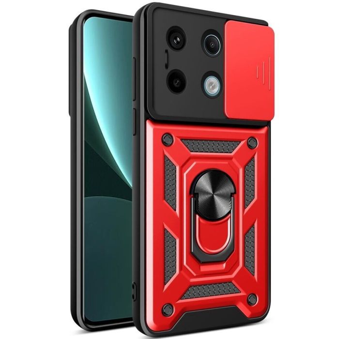 Чохол-накладка BeCover Military для Xiaomi Redmi Note 13 Pro 4G Red (711027)