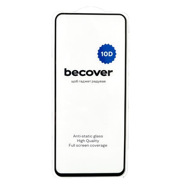 Захисне скло BeCover для Xiaomi Redmi 13/13x 10D Black (711516)