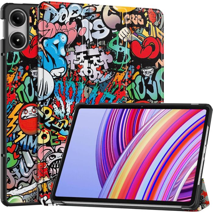 Чохол-книжка BeCover Smart Case для Xiaomi Poco Pad/Poco Pad M1 12.1" Graffiti (711569)