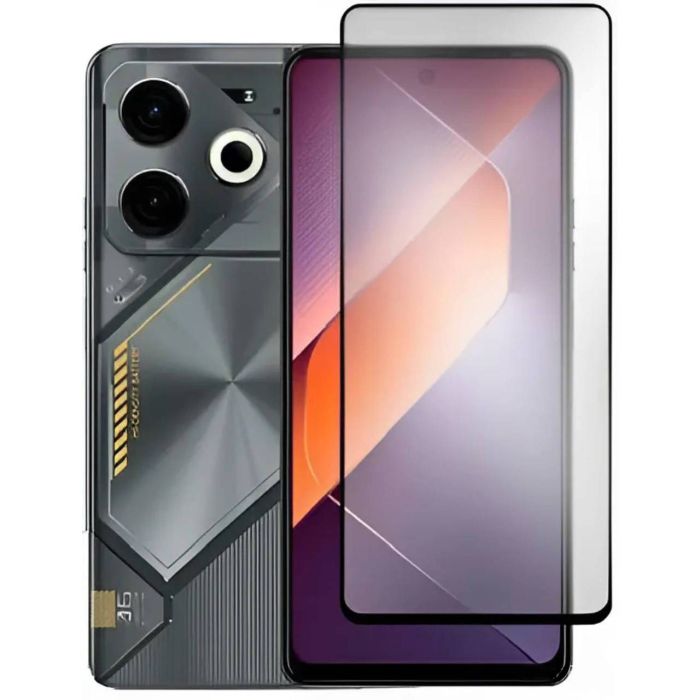 Захисне скло BeCover для Tecno Pova 6 (LI7) Black (711580)
