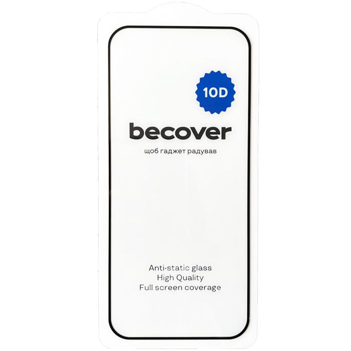 Захисне скло BeCover для Google Pixel 9 Pro 10D Black (712326)