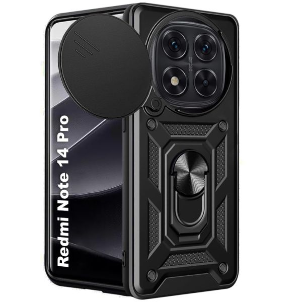 Чохол-накладка BeCover Military для Xiaomi Redmi Note 14 Pro 5G Black (712869)