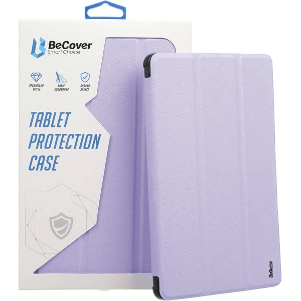 Чохол-книжка BeCover Ultra Slim Origami Transparent з кріпленням Apple для Apple iPad Mini 6 2021 Purple (712933)