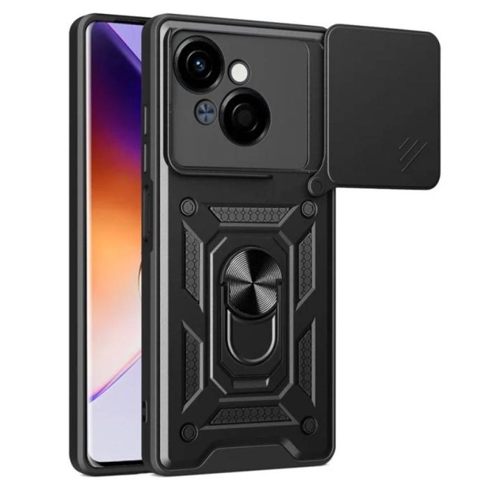 Чохол-накладка BeCover Military для Tecno Spark Go 1 (KL4) Black (713073)