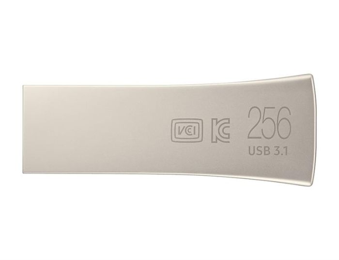 Флеш-накопичувач USB3.1 256GB Samsung Bar Plus Champagne Silver (MUF-256BE3/APC)