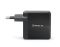 Мережевий зарядний пристрій REAL-EL CH-350 QC3.0 (2USB, 3A) Black