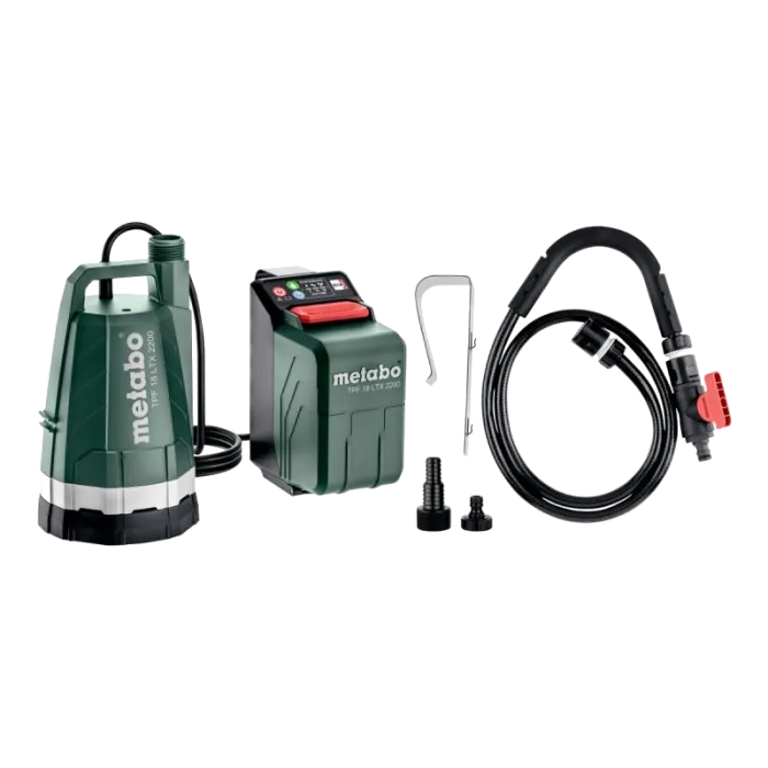 Metabo TPF 18 LTX 2200 (601729850) Акумуляторний занурювальний насос
