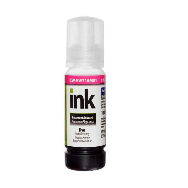 Чорнило ColorWay Epson L-7160/7180 (Magenta) (ColorWay-EW716M01) 70мл