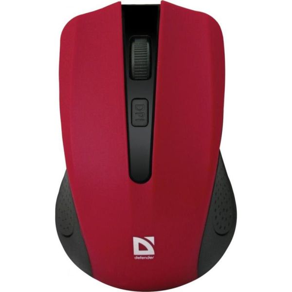 Миша бездротова Defender Accura MM-935 Red/Black (52937)