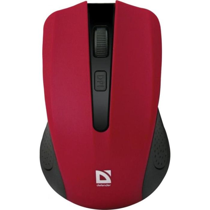 Миша бездротова Defender Accura MM-935 Red/Black (52937)