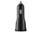 Автомобільний зарядний пристрій Canyon (1USB, 2.4A) Black (CNE-CCA033B) + кабель Lightning