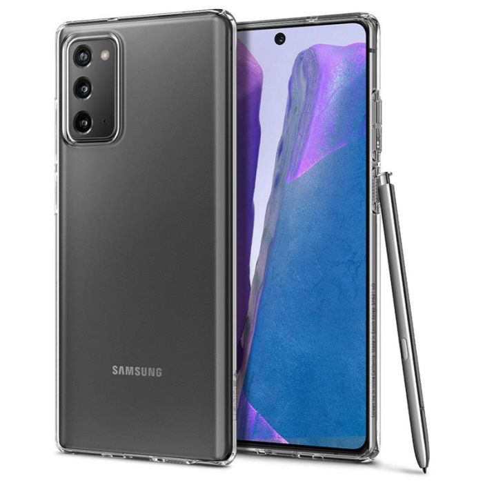 Чохол-накладка Spigen Liquid Crystal для Samsung Galaxy Note20 SM-N980 Clear (ACS01415)