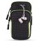Спортивний чохол на руку BeCover BC0011 6.5" Black/Yellow (705346) + органайзер для навушників