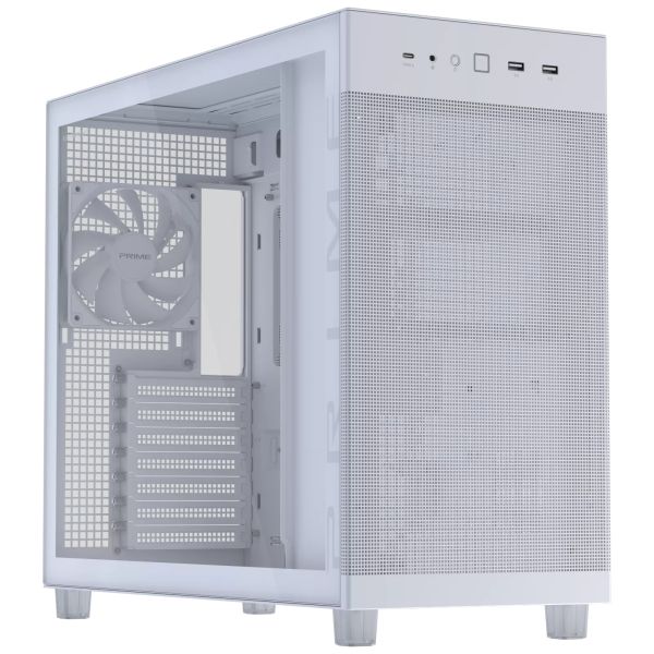 Корпус Asus Prime AP303 TG White (90DC00V3-B39010)