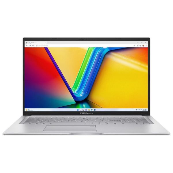 Ноутбук Asus Vivobook 17 X1704VA-AU756 (90NB10V1-M00V40) Cool Silver
