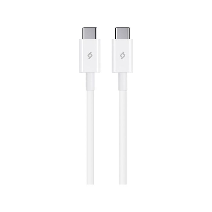 Кабель Ttec USB Type-C - USB Type-C (M/M), 1.2 м, White (2DK36B)