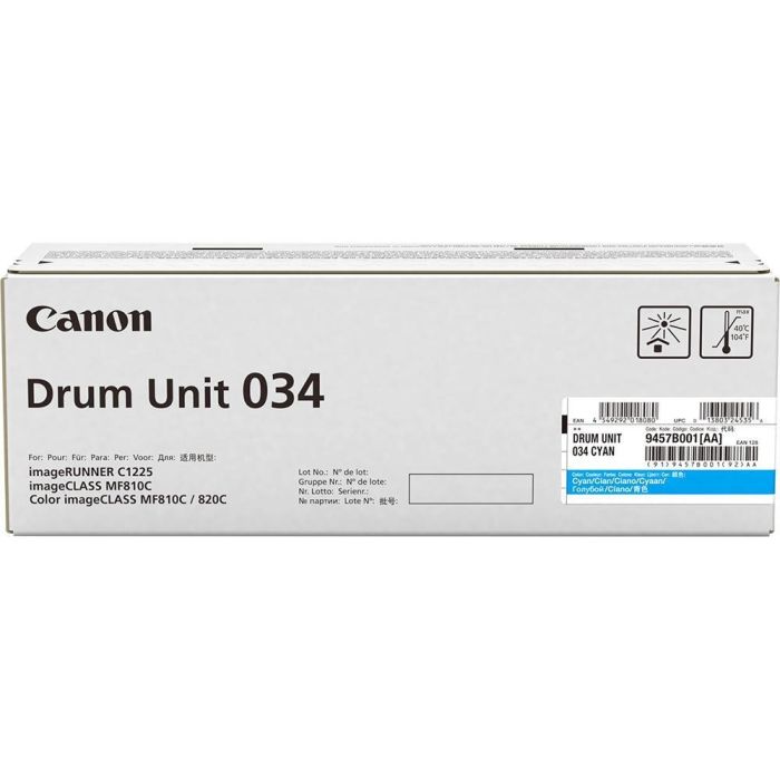Драм-юнiт Canon (C-EXV034) C1225iF/C1225 (9457B001AA) Cyan