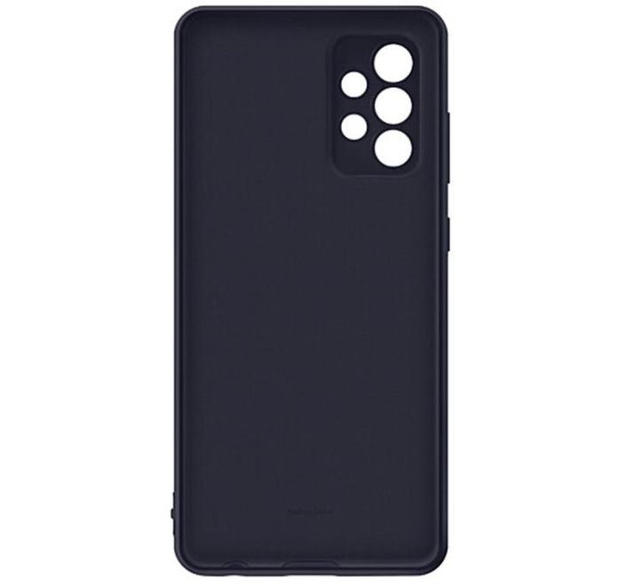 Чохол-накладка Samsung Silicone Cover для Samsung Galaxy A72 SM-A725 Black (EF-PA725TBEGRU)