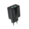 Мережевий зарядний пристрій Grand-X CH-15B (2xUSB 2.1A) Black