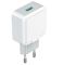 Мережевий зарядний пристрій Grand-X (1xUSB 2.1A) White (CH-03W)
