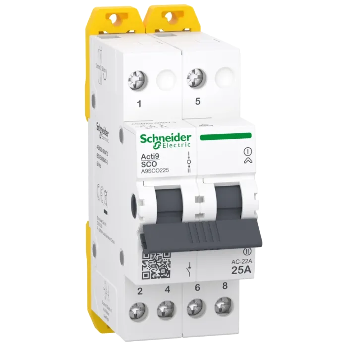 Schneider Electric iSSW Acti9 2P 25 A Перемикач 3-х позиційний