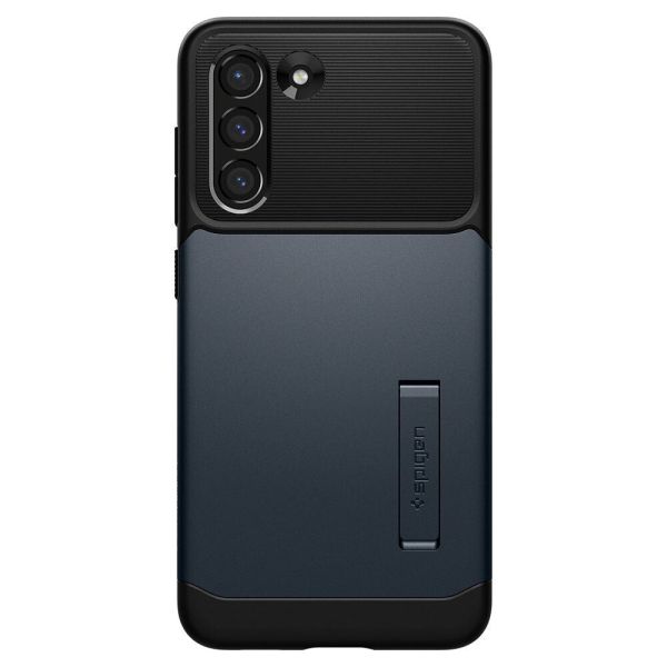 Чохол-накладка Spigen Slim Armor для Samsung Galaxy S21 FE SM-G990 Metal Slate (ACS03152)