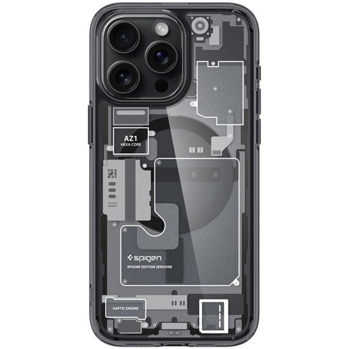 Чохол-накладка Spigen Ultra Hybrid Zero One with MagFit для Apple iPhone 15 Pro Max Black (ACS06582)