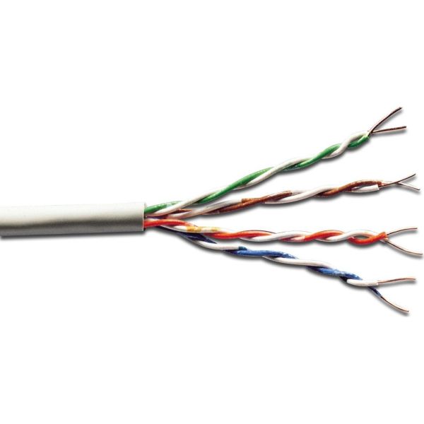 Кабель Digitus кат. 6 UTP, 305m, AWG 23/1, PVC, сірий (ACU-4611-305)