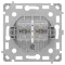 Ajax OutletCore (LAN) vertical white Механізм інтернет розетки