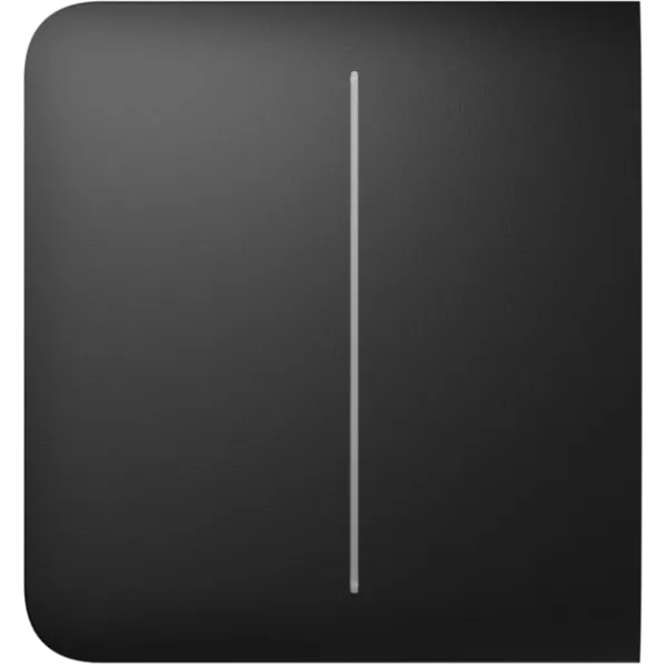 Ajax SideButton (2-gang) for LightSwitch black Бічна кнопка для двоклавішного вимикача