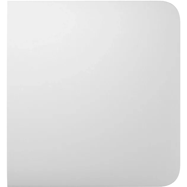 Ajax SideButton (1-gang/2-way) for LightSwitch white Бічна кнопка для одноклавішного або прохідного вимикача Ajax SideButton