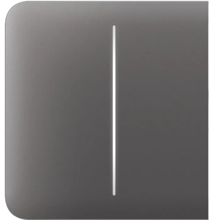 Ajax SideButton (2-gang) [55] grey Кнопка