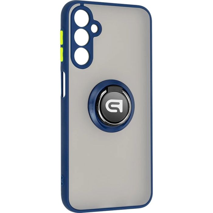 Чохол-накладка Armorstandart Frosted Matte Ring для Samsung Galaxy A24 4G SM-A245 Navy Blue (ARM68897)