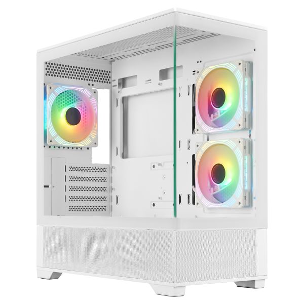 Корпус Prologix Axon GM-03AW Glass White