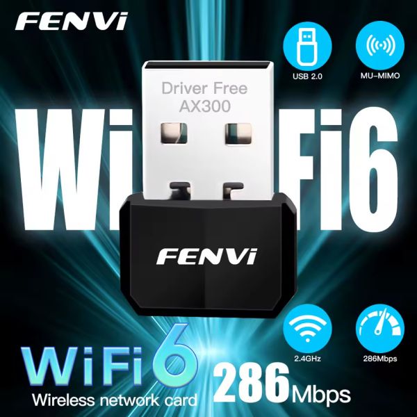 Бездротовий адаптер Fenvi FU-AX300