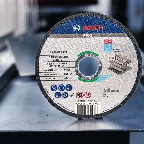 Bosch PRO for Inox 125×1 мм Коло відрізне