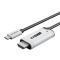 Кабель Cabletime USB Type-C - HDMI (M/M), 4K, Ultra HD, PD100W, для Nintendo Switch 2 м, Black (CC17L)