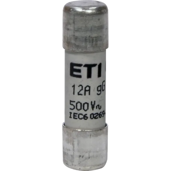 ETI CH10x38 gG 12A 500V Запобіжник
