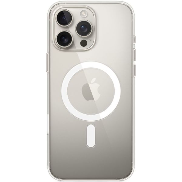 Чохол-накладка Apple Clear Case with MagSafe для Apple iPhone 16 Pro Max Transparent (MA7F4)