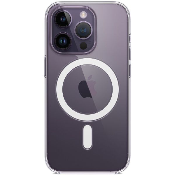Чохол-накладка Apple Clear Case with MagSafe для Apple iPhone 14 Pro Transparent (MPU63)