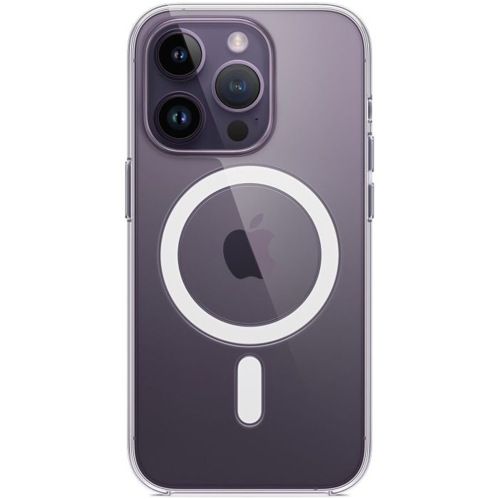 Чохол-накладка Apple Clear Case with MagSafe для Apple iPhone 14 Pro Transparent (MPU63)