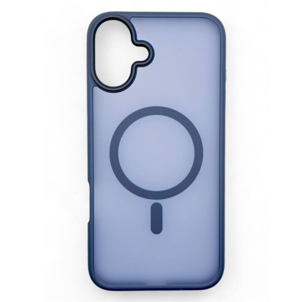 Чохол-накладка BeCover Metal Buttons Case MagSafe для Apple iPhone 16 Plus Blue (712094)